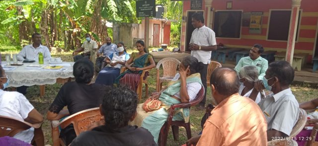 ග්‍රාමීය  වැඩිහිටි කමිටු සමාජිකයින් සදහා දැනුවත් කිරිමේ වැඩසටහන